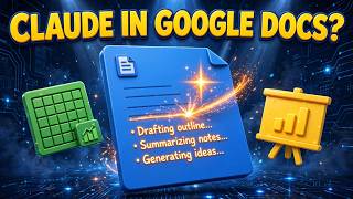 I Tested Claude Inside Google Docs, Sheets & Slides — Public Beta Review