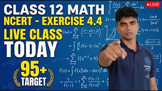 Class 12 Maths NCERT Chapter 4 Exercise 4.4 | Determinants Live Class Today | Target 95+ 🎯 part 2