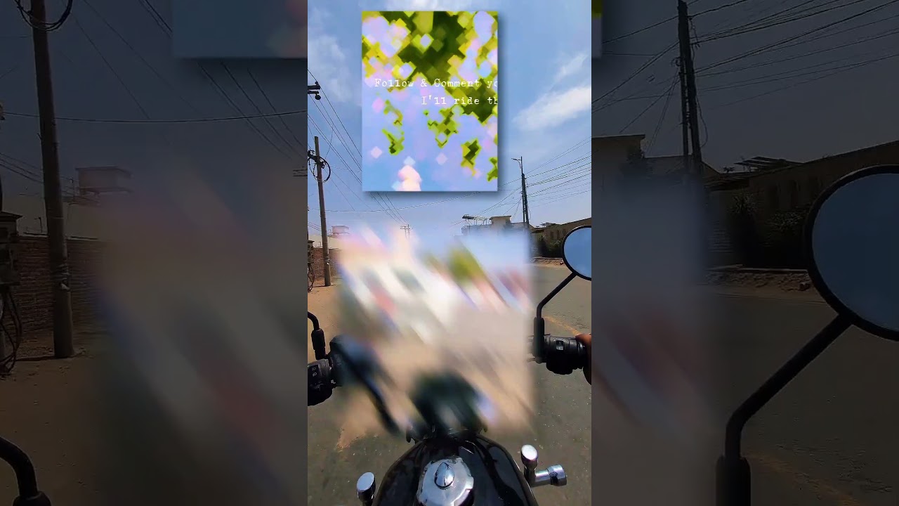 Chest Cam POV | Multan's Bosan Road Vlektra Ride Adventure