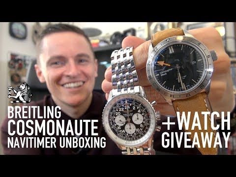 Breitling Cosmonaute & Kershaw Leek Knife Unboxing + C.Ward Trident GMT Watch Giveaway