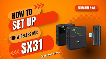 Wireless Mic SX31 (How To Use)