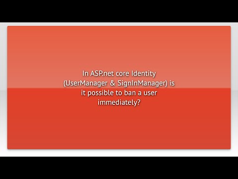 In ASP.net core