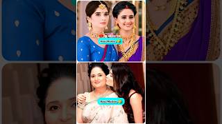 Bhavika Sharma vs Savi Chavan Reel Mother vs Real Mother 😘 #viral #trending