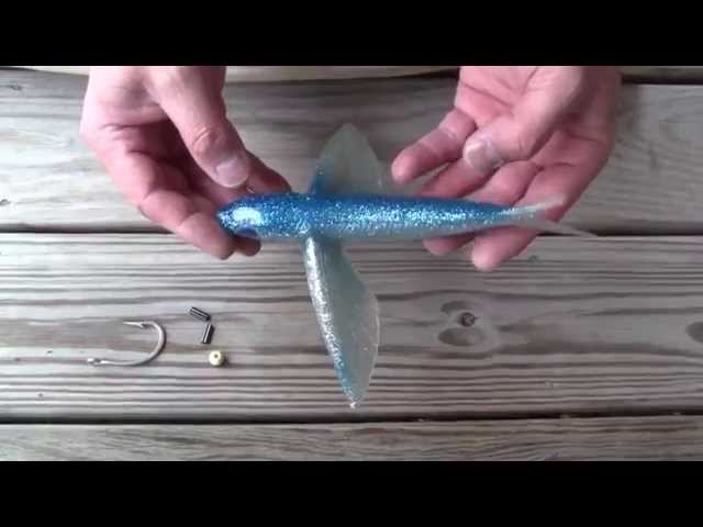 How to Rig the 9 inch Yummee Fly'n Fish 