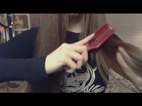[ASMR] Brushing My Hair (No Talking)