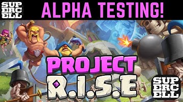 Project R.I.S.E Alpha Testing! Supercell Review & Gameplay! | OJH