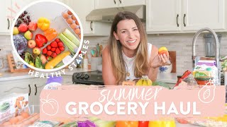 SUMMER GROCERY HAUL | What's In My Fridge + Pantry!