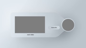 01 Free & Blank | YouTube End-screen Templates for YouTube videos