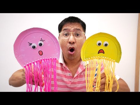 Video Tự Làm Con Bạch Tuộc Từ Đĩa Giấy - DIY Octopus From... - youtube