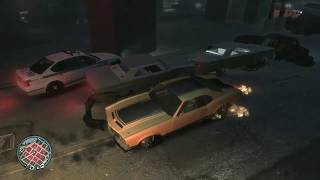 Grand Theft Auto Iv - Cop Chase And Shootout.