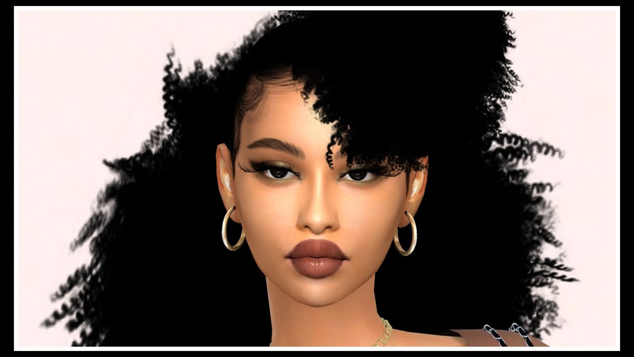 Scarlett Rodriguez (One Outfit Sims) - Sims 4 CAS + CC Links/Folder ...