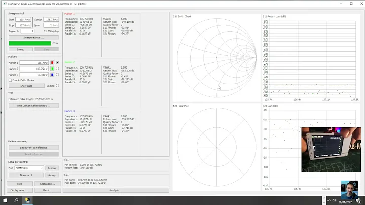 NanoVNA - Calibrate Using PC