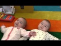 Xylophone  -  Twin babies シロフォン ボーネルンド