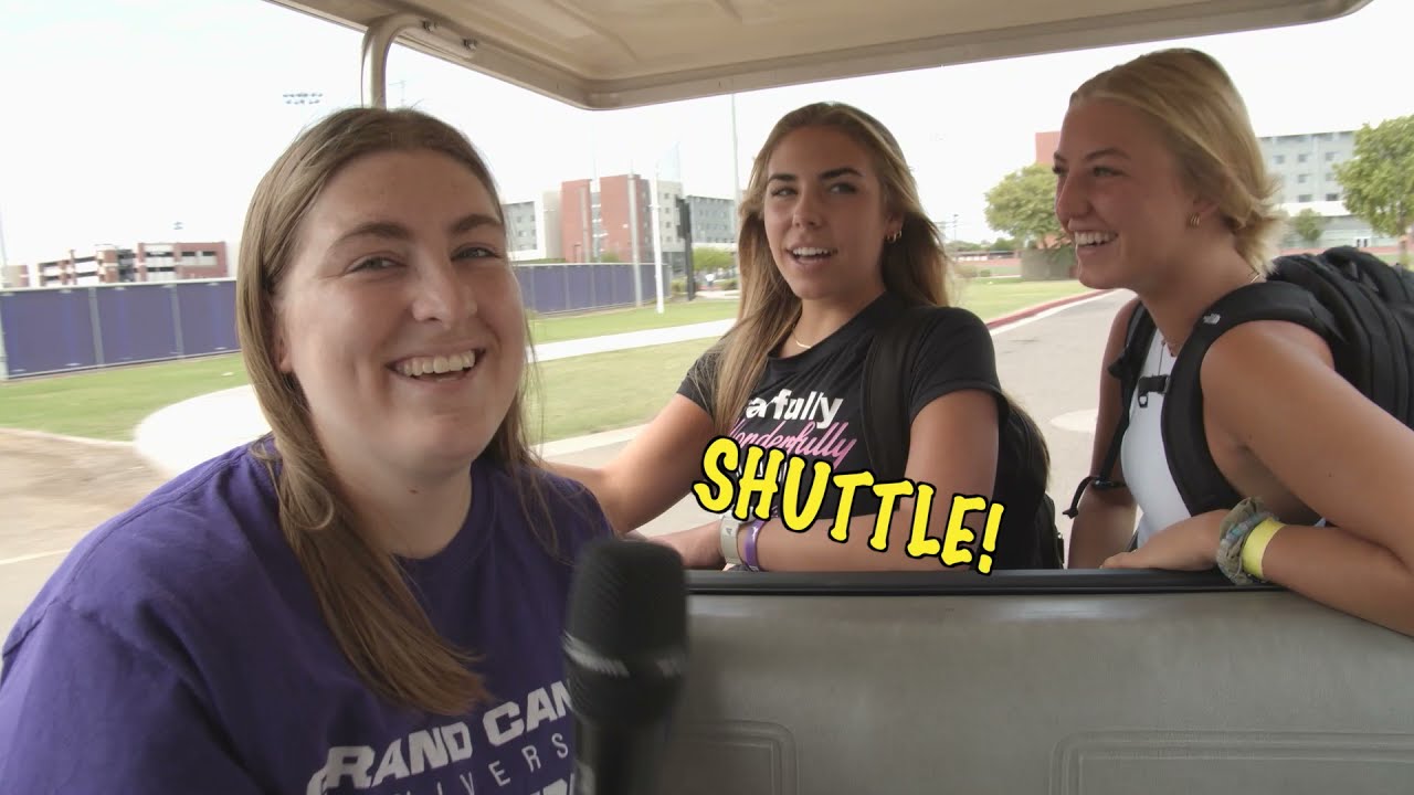 How do you get a ride on a golf cart? | #ASKGCU Grand Canyon University
