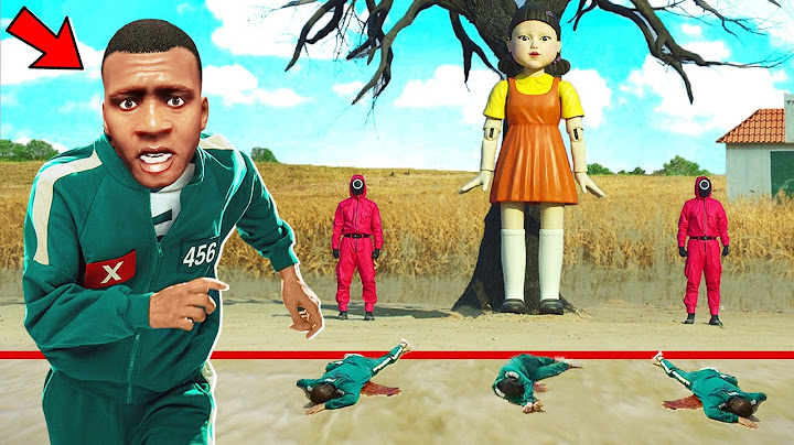 Franklin Play SQUID GAME CHALLENGE in GTA 5!