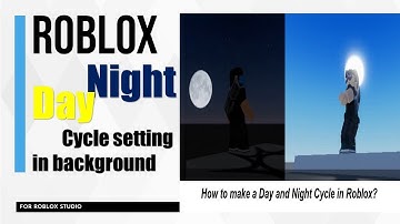 City Game Creation in Roblox Studio - Day and Night Cycle background
