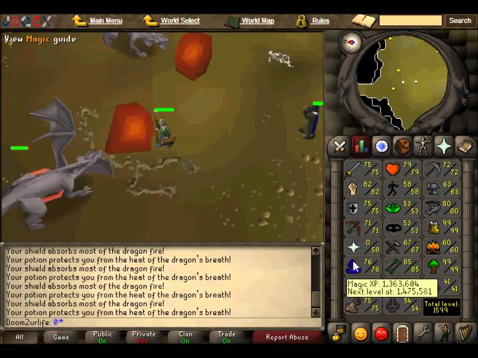 Rs'07 Iron/Steel Dragon Slayer Task WalkThrough (with Commentary