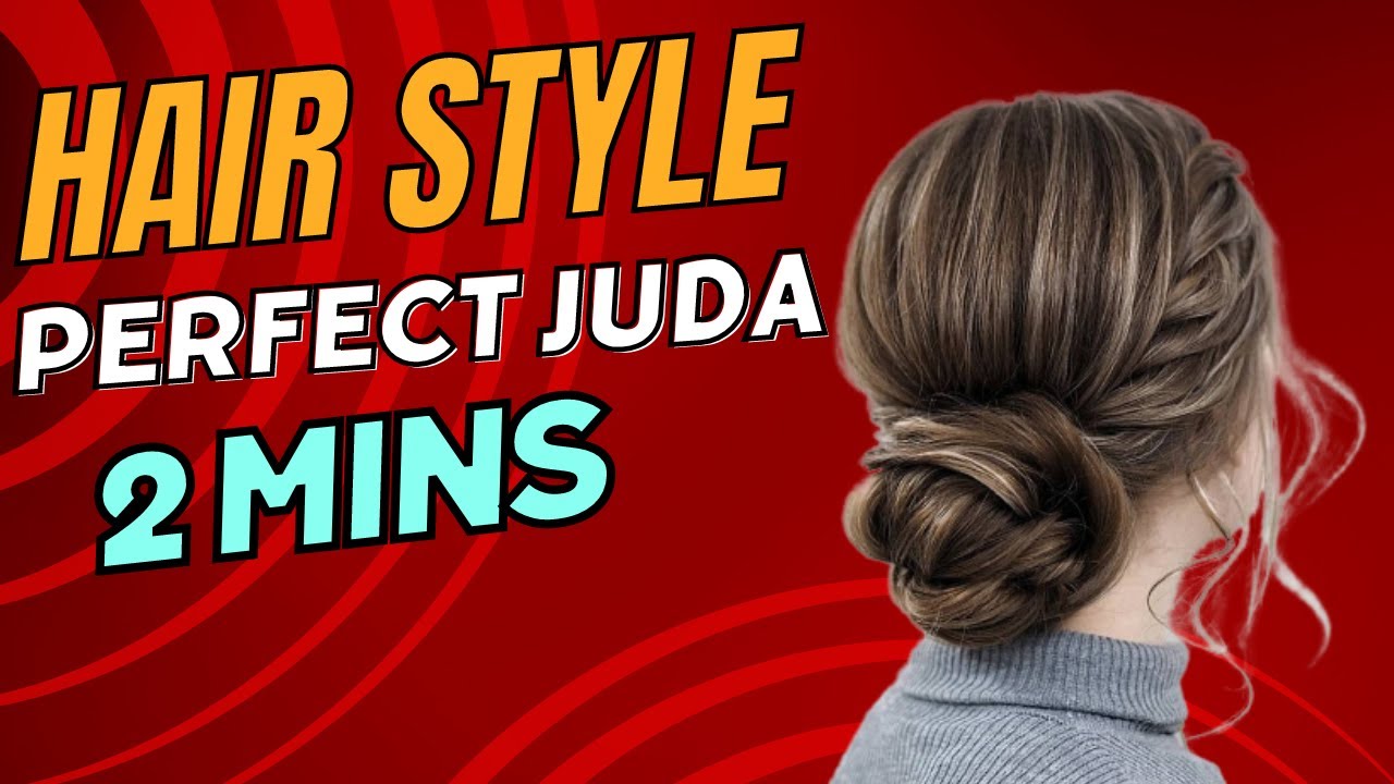Hair Bun in Just 2 Minutes Baalon ka juda kaise banaye Baalon ka juda hairstyle