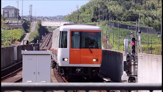 近鉄けいはんな線 学研奈良登美ヶ丘駅に近鉄7000系が到着