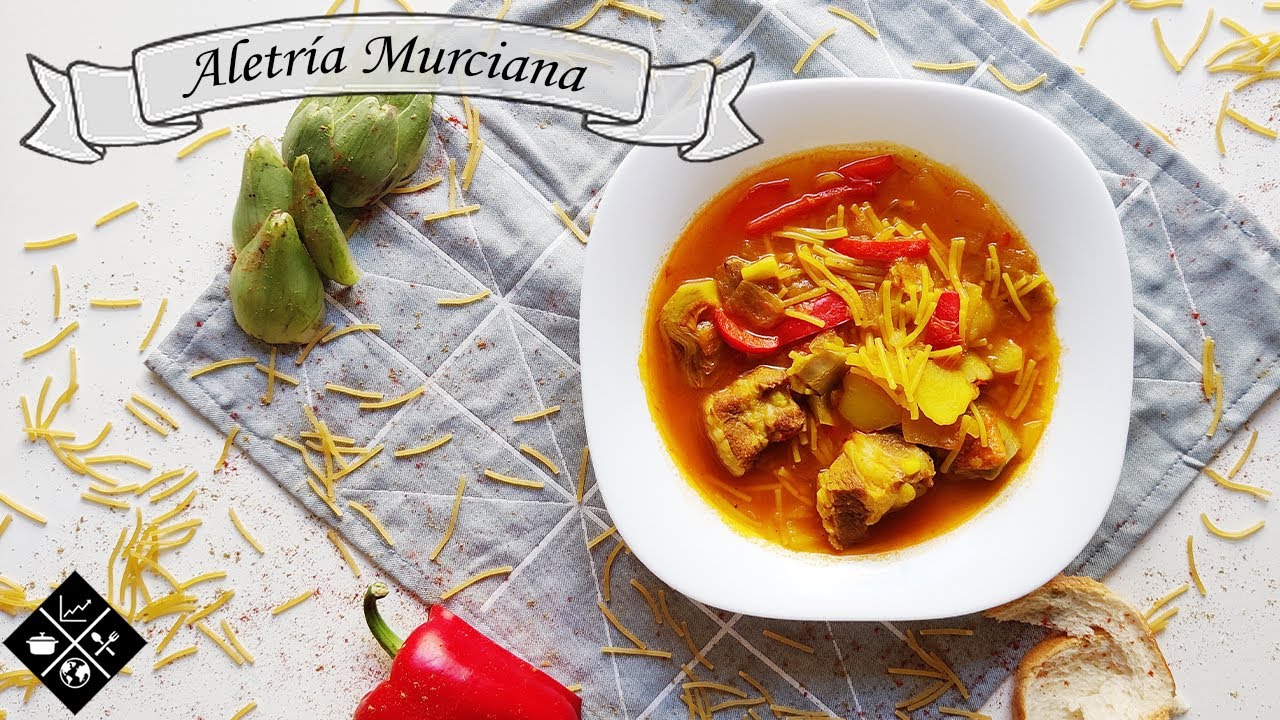 ALETRIA MURCIANA🍲 | Receta familiar y sencilla de este guiso murciano con costillejas y verduras