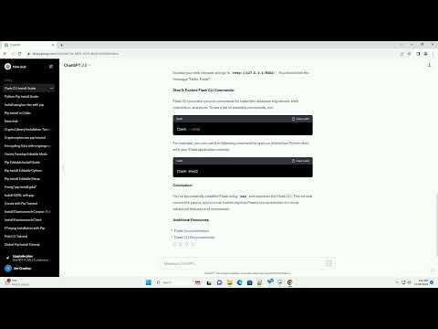 pip install flask