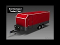 Trailer plans  6m enclosed trailer plan  wwwtrailerplanscomau