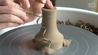 물레로 만드는 도자기 절구 : Making a ceramic mortar & pestle [ONDO STUDIO]