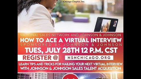 How to Ace the Virtual Interview with Johnson & Johnson