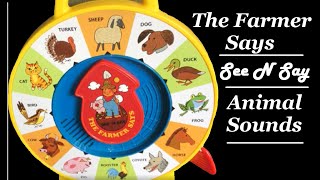 See N Say The Farmer Says Farm Animal Sounds Mattel 2013 Toy