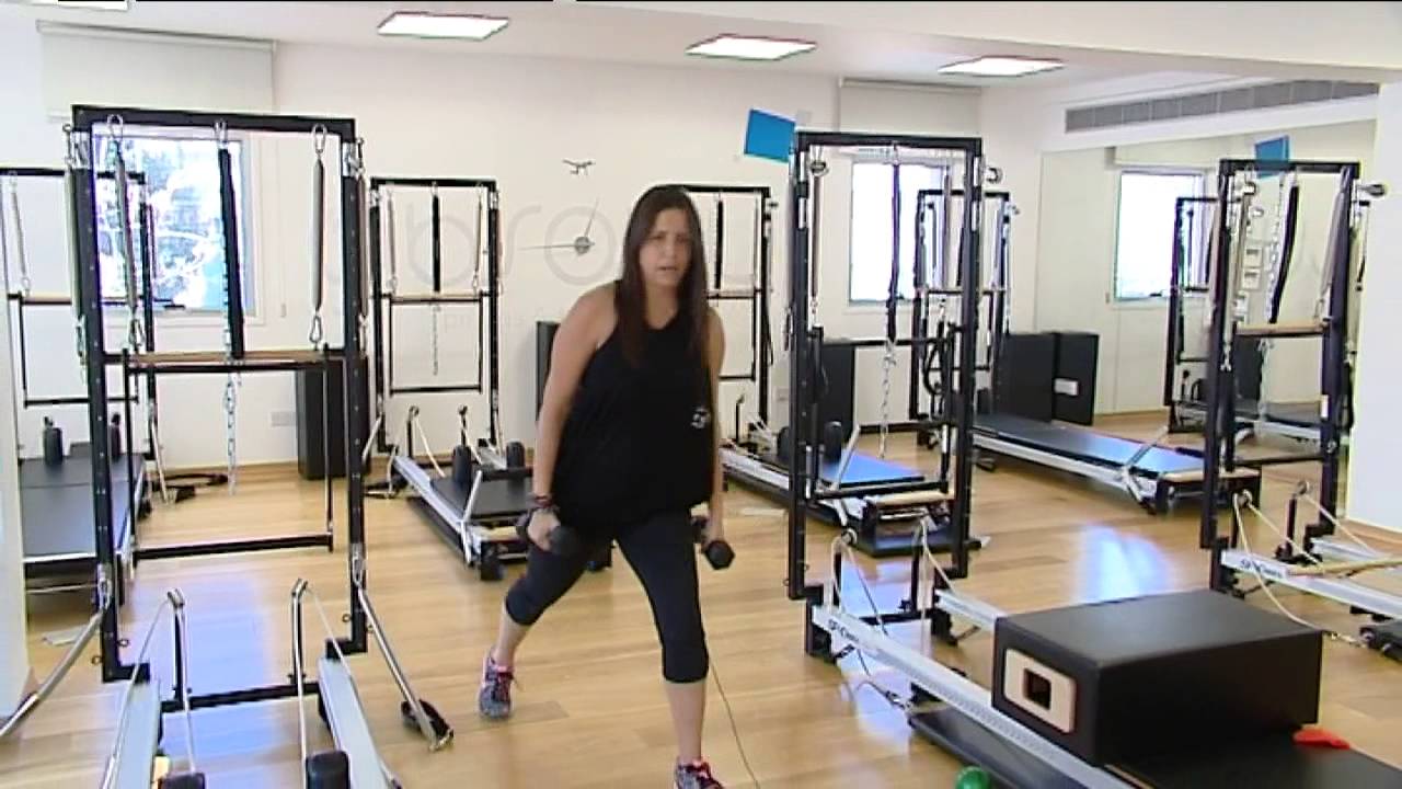 Πόδια και γλουτοί με αλτήρες