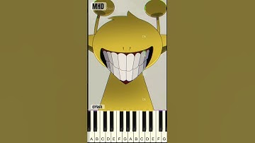 Mangoes Simon’s Getting Revenge On Durple (Incredibox Sprunki) @fash - Piano Tutorial