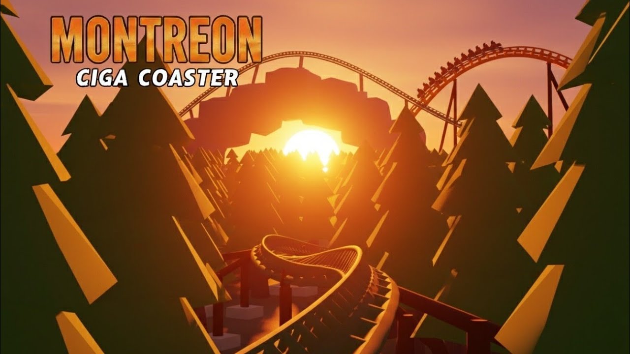 Montreon GIGA Coaster | Thank you for 100 subscribers!🥳 | Coastav