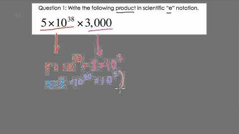 Scientific Notation Operations 06