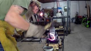 Making a tripod for camping