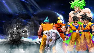 Godslayer Shin Meep140 Akuma vs Everyone ft Goku! Part 2