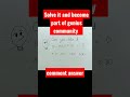 Maths quiz
