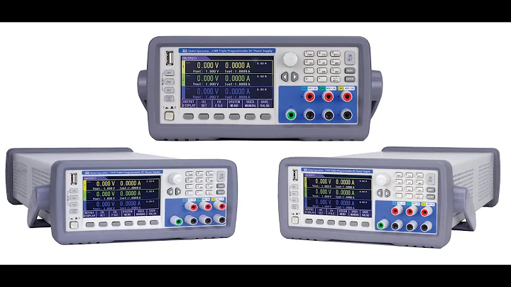 Performance Series Programmable Triple Output DC Power Supplies