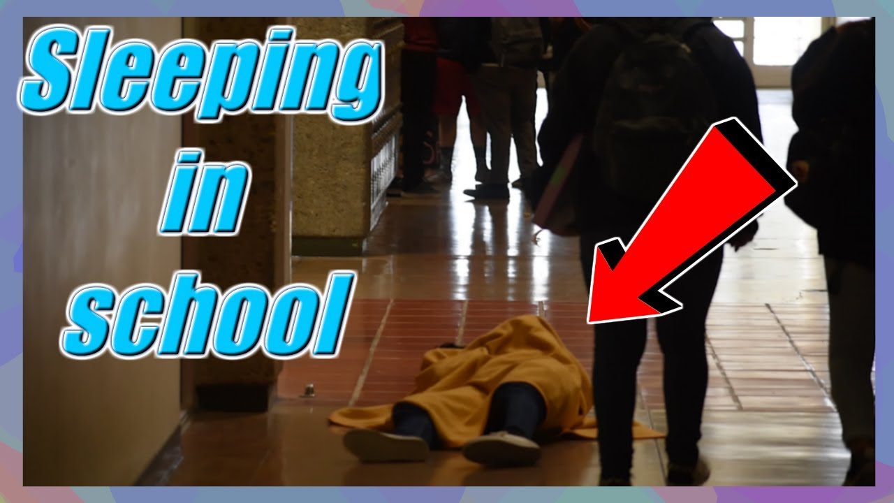 SLEEPING AT SCHOOL PRANK (**Fail**)