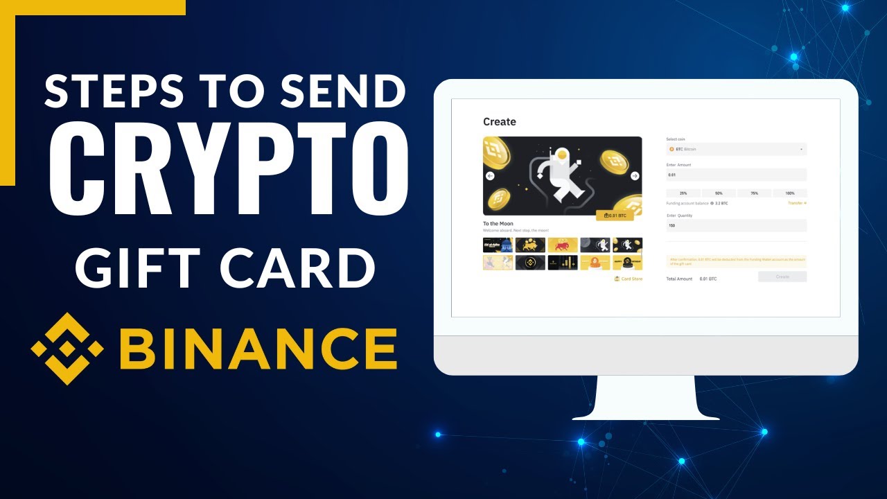 How to Send Crypto with Binance Gift Card ! - YouTube
