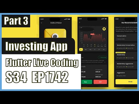 [Flutter] Flutter Live Coding EP1742 (Investing App Part 3) - YouTube