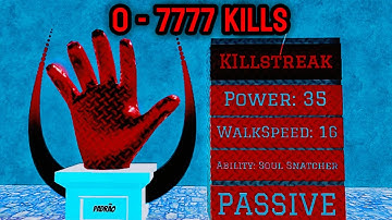 Killstreak Showcase | 0 - 7777 Kills | Killstreak Gloves Button Test 2