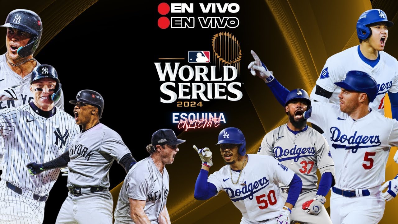 🔴 EN VIVO: LOS ANGELES DODGERS vs NEW YORK YANKEES - WORLD SERIES 2024 - MLB LIVE - GAME 3