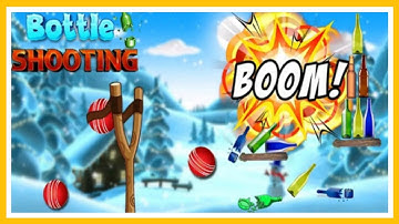 Bottle 🍾 Shooting Game 🎮 Gameplay Trailer (iOS & Android) Level 46-50 walkthrough #bottlegaming786