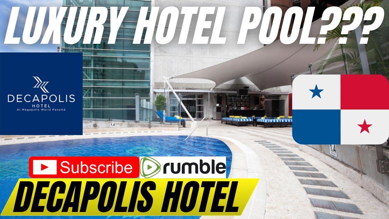 Decapolis Hotel Panama POOL PISCINA TOUR