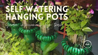 Self watering flower pots