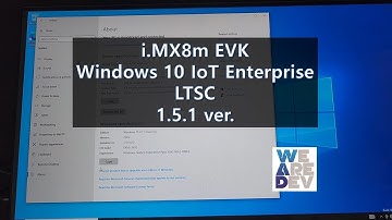 Windows 10 IoT Enterprise on i.MX8m EVK(1.5.1 ver.)