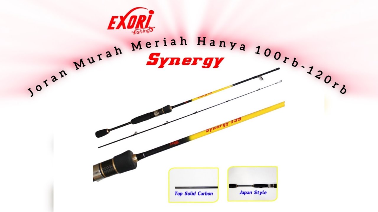 Joran Exory Synergy Murah Meriah 100rb - 120rb, Carbon Solid Japstyle ...