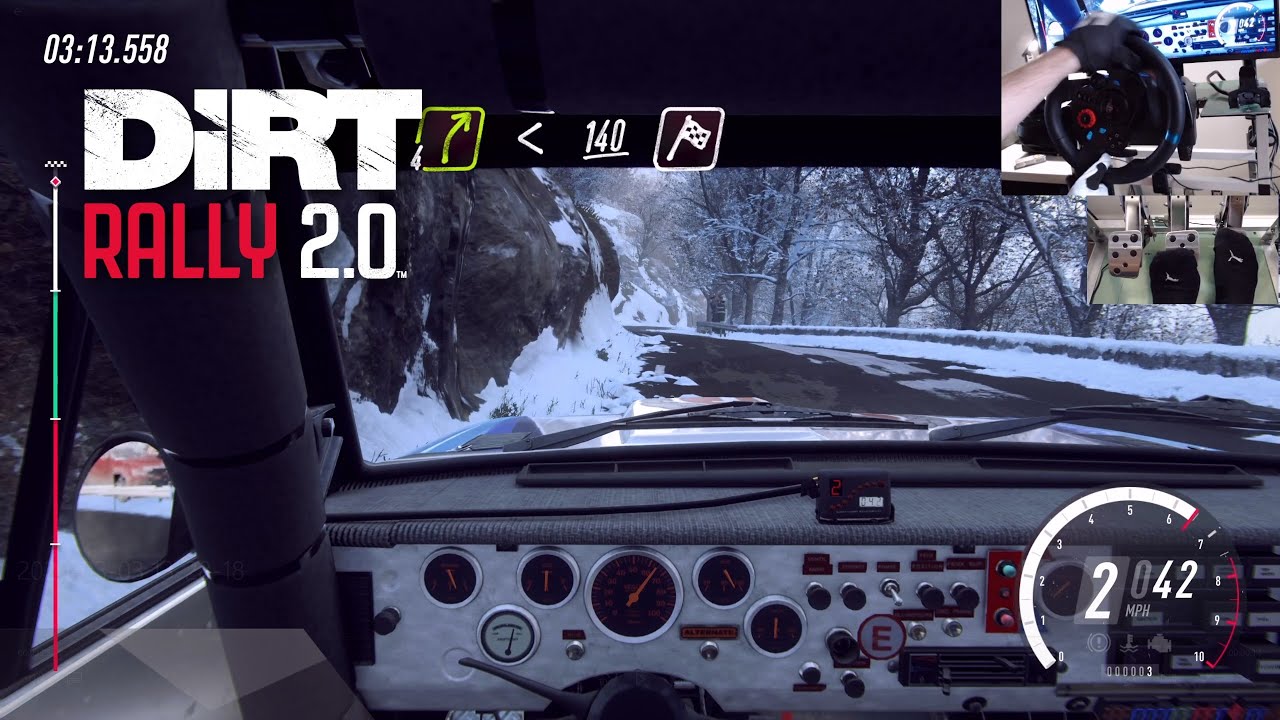 Fiat 131 MonteCarlo DLC Asphalt (Softs) SETUP DiRT Rally 2.0 Logitech G29 Gameplay YouTube