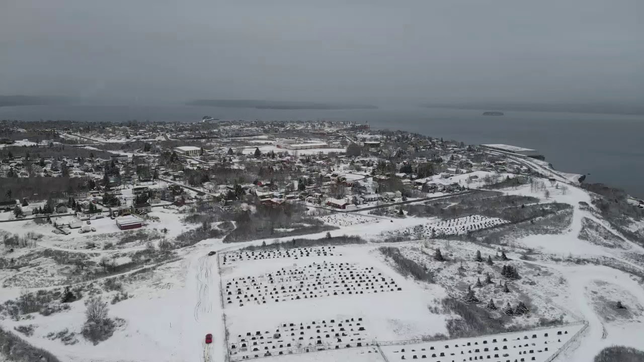 Botwood nl fly all over town in light snow