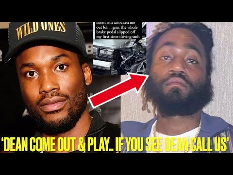 Meek Mill KNOCKED OUT In CAR CRASH Then SENDS THREAT To Dean For Exposing Him Blackballing Artists